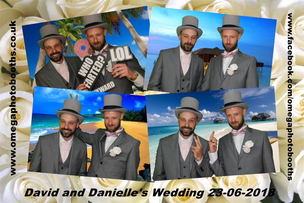 David & Danielle's Wedding | View more photos from the event at gallery.omegaphotobooths.co.uk/u/Omega-Photobooths/David-Danielles-Wedding